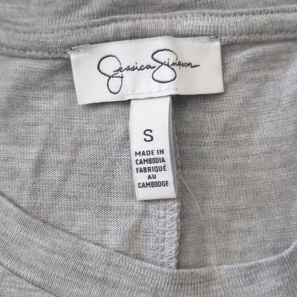 Jessica Simpson Light weight Medi Dress Grey Small - Picture 6 of 7